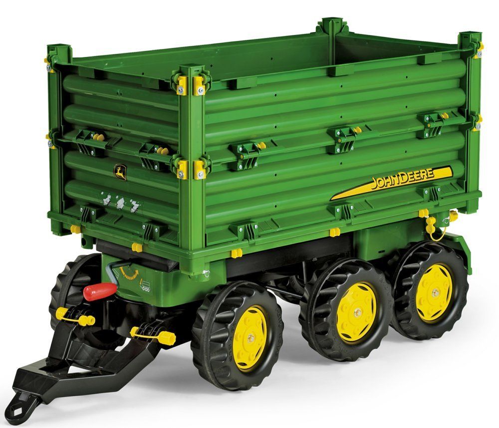 ROLLY TOYS Multitrailer Anhänger John Deere für Peg Perego Traktoren