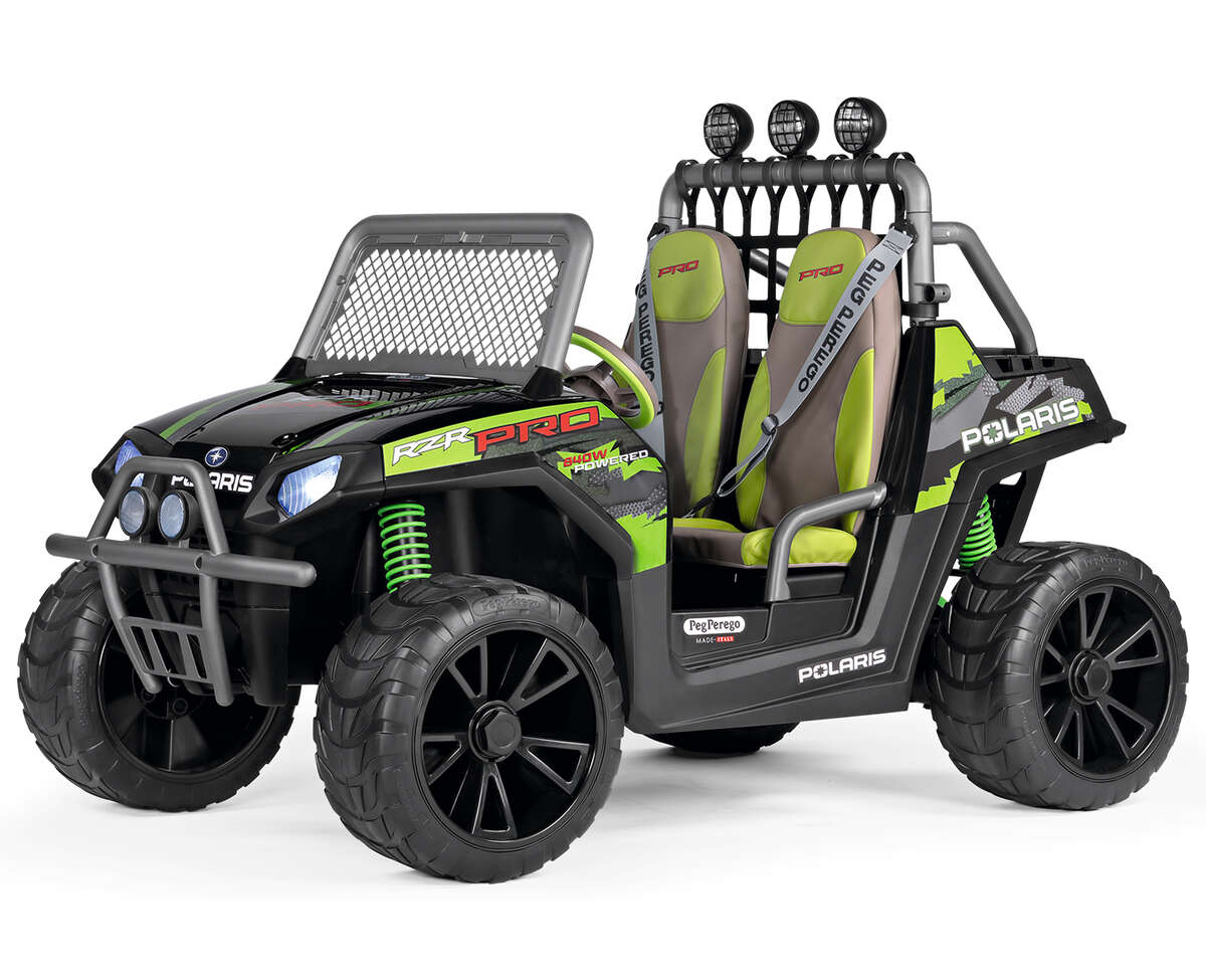 24V PEG PEREGO RZR PRO Green Shadow Elektro Jeep Zweisitzer