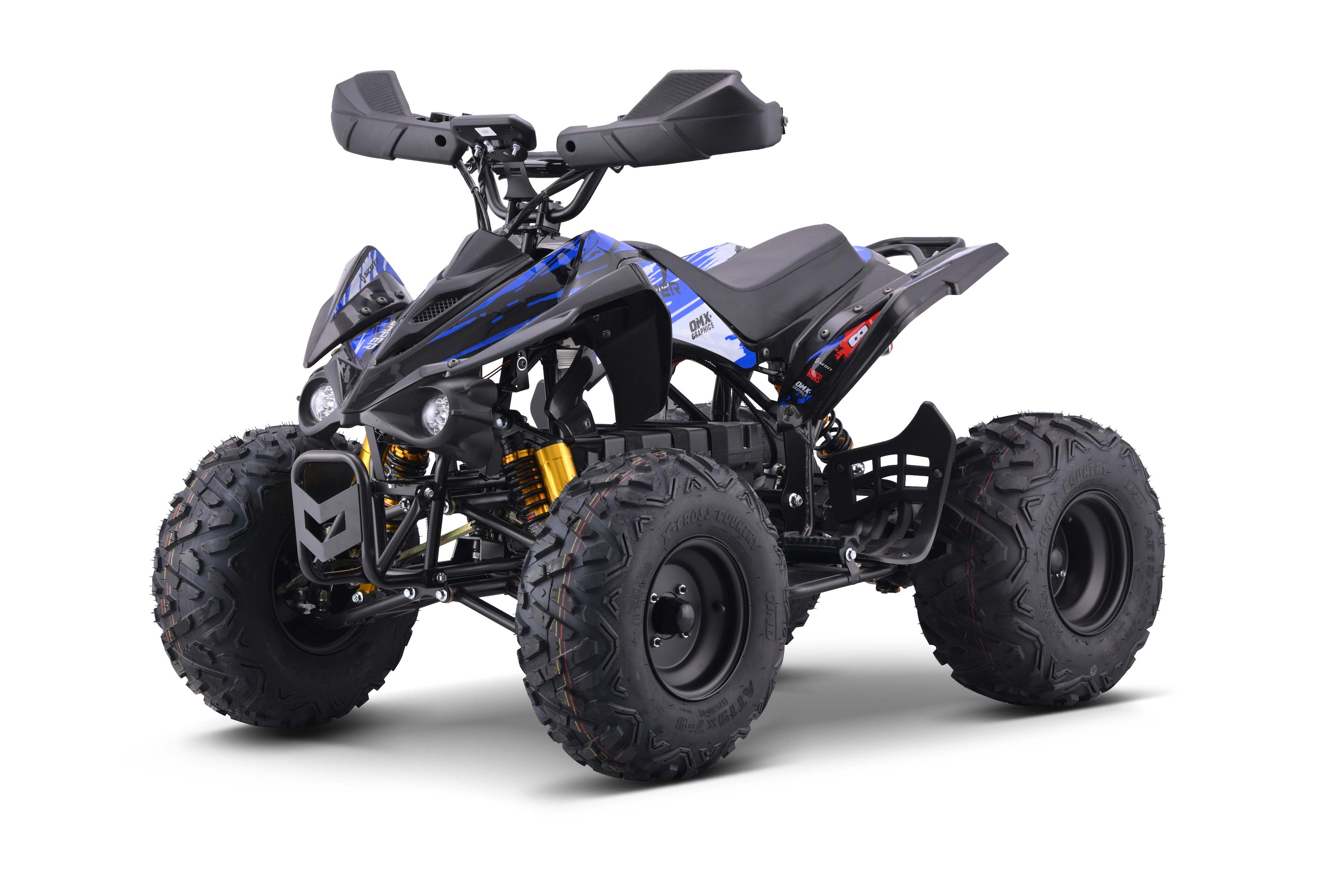60V Elektro Kinder Quad ATV blau 1500W XL Brushless
