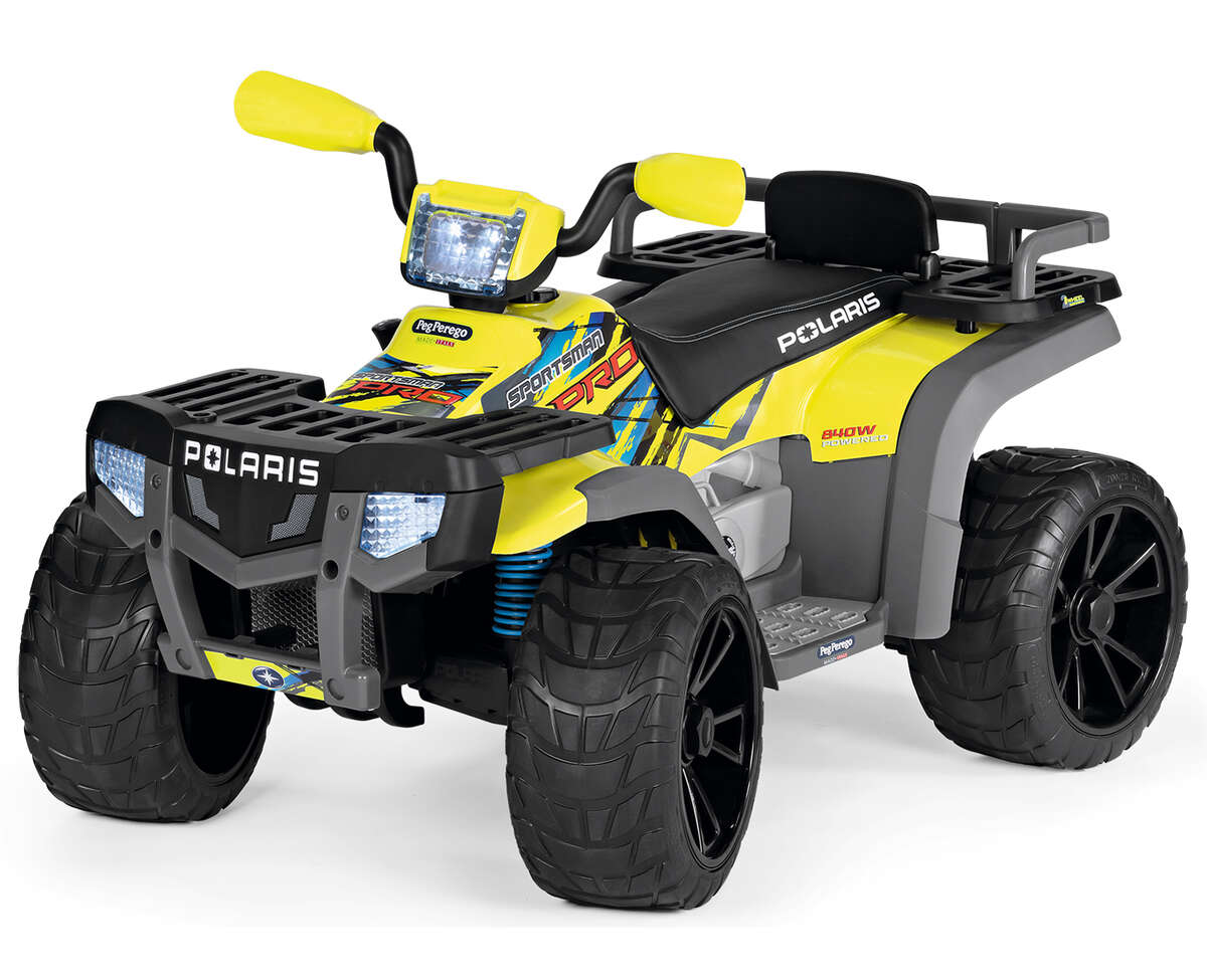 24V PEG PEREGO Polaris Sportsman PRO citrus Elektro Quad Zweisitzer