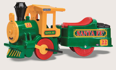 6V PEG PEREGO Eisenbahn Santa Fe