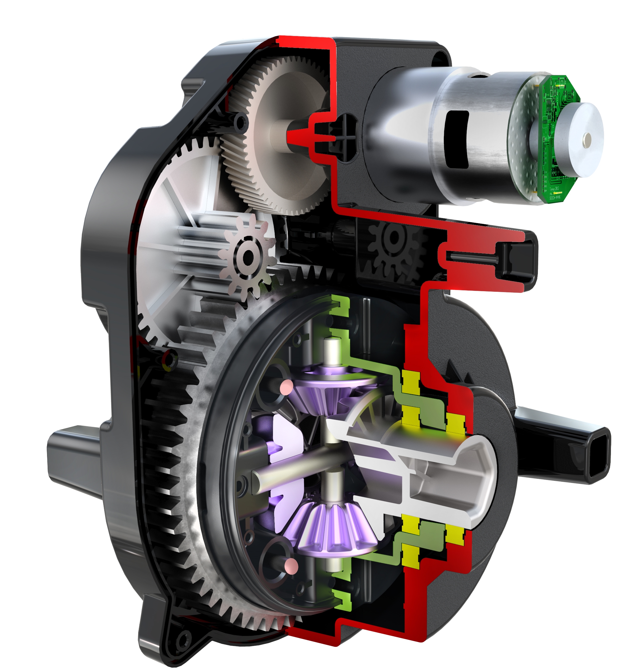 Ersatzteil für HENES BROON T870 Antrieb hinten