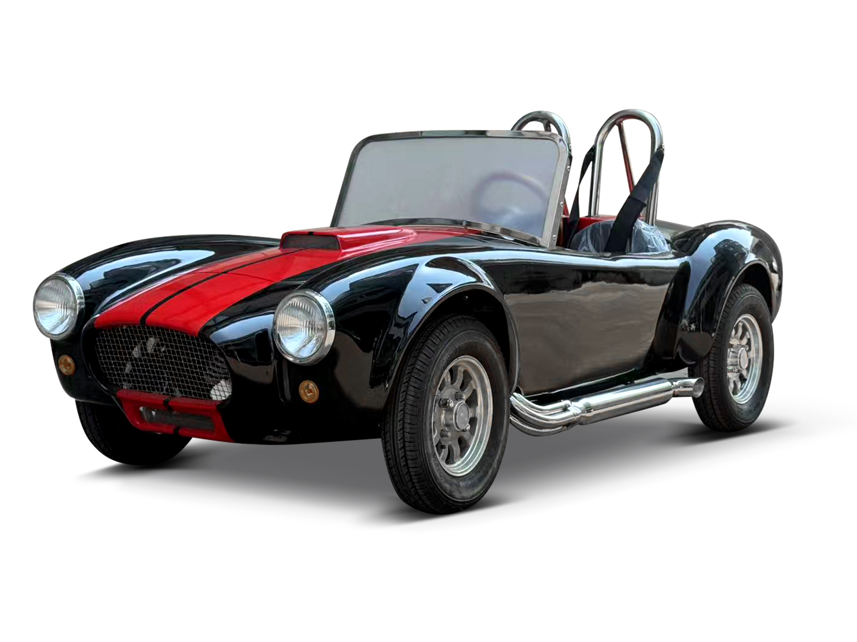 60V COBRA SHELBY KINDER ELEKTROAUTO SCHWARZ